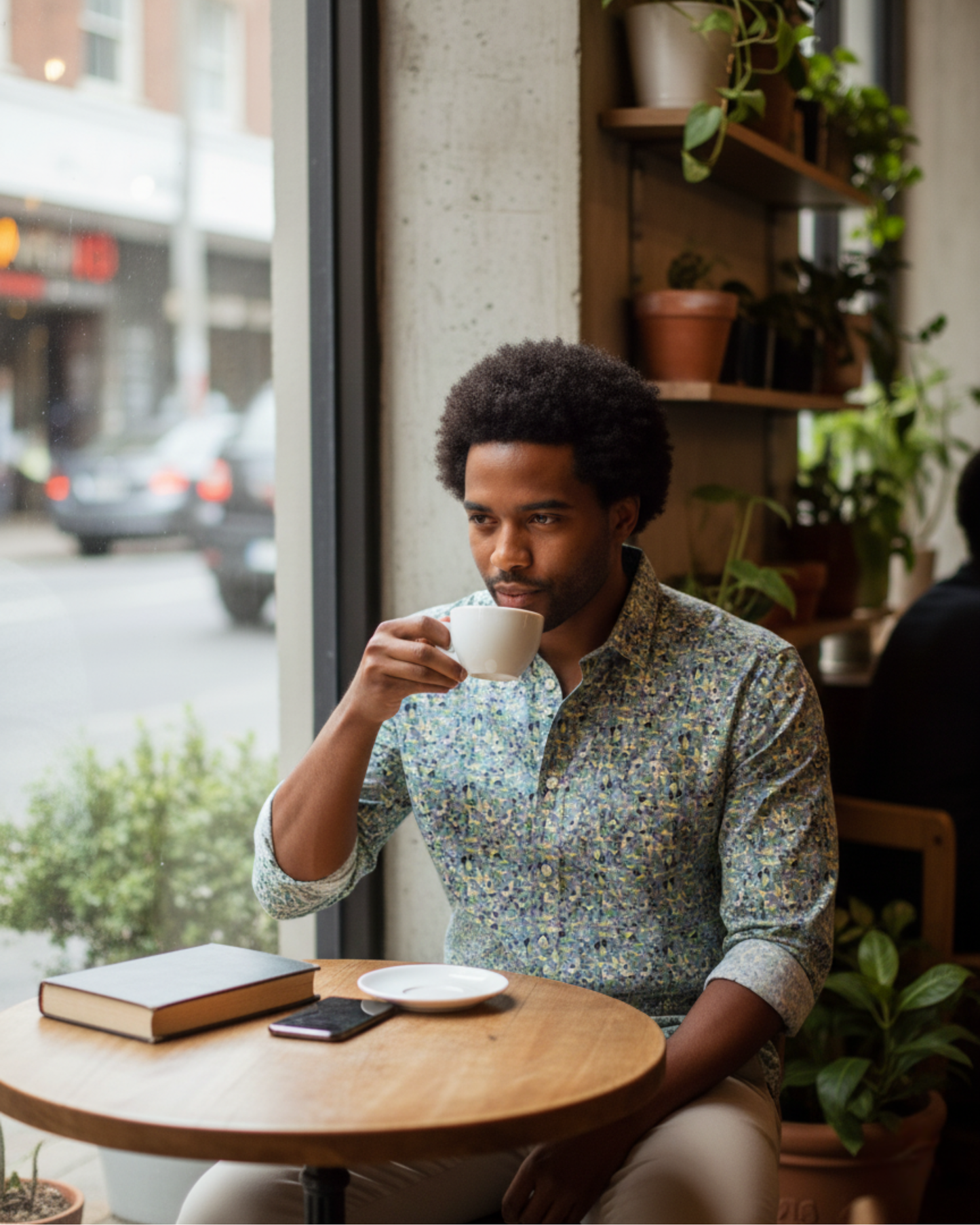 Blue Mirage - Premium 100% Cotton Poplin Shirt