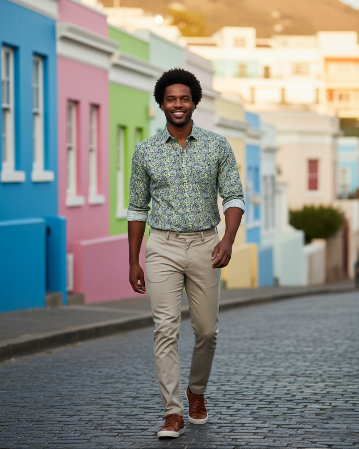 Blue Mirage - Premium 100% Cotton Poplin Shirt