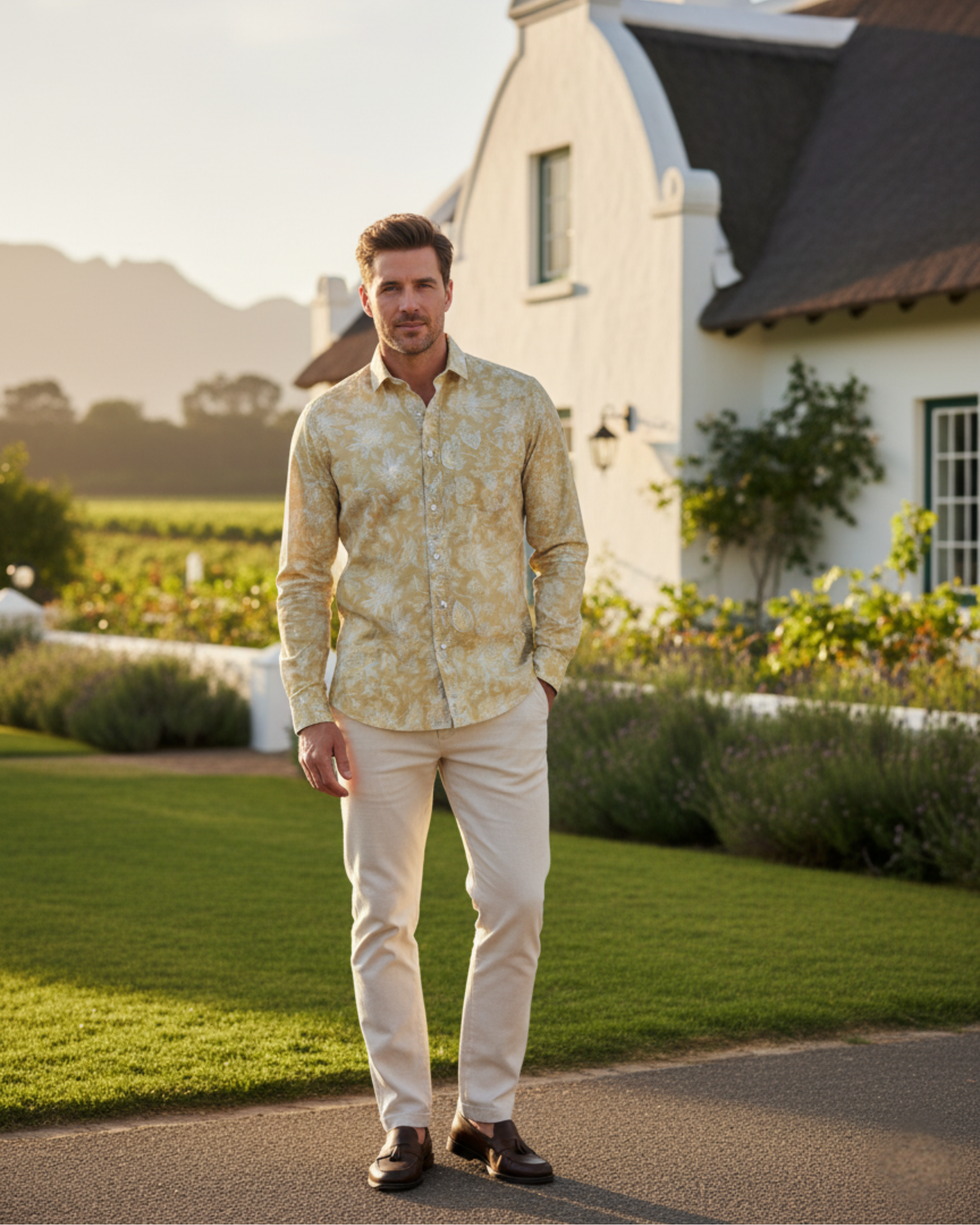 Sunset  - Premium 100% Cotton Poplin Shirt