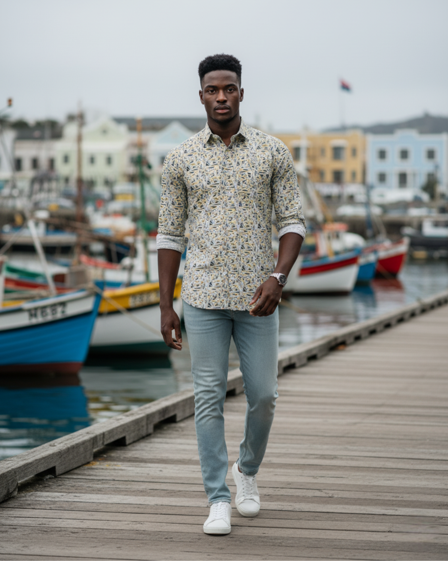 Golden Apex - Premium 100% Cotton Poplin Shirt