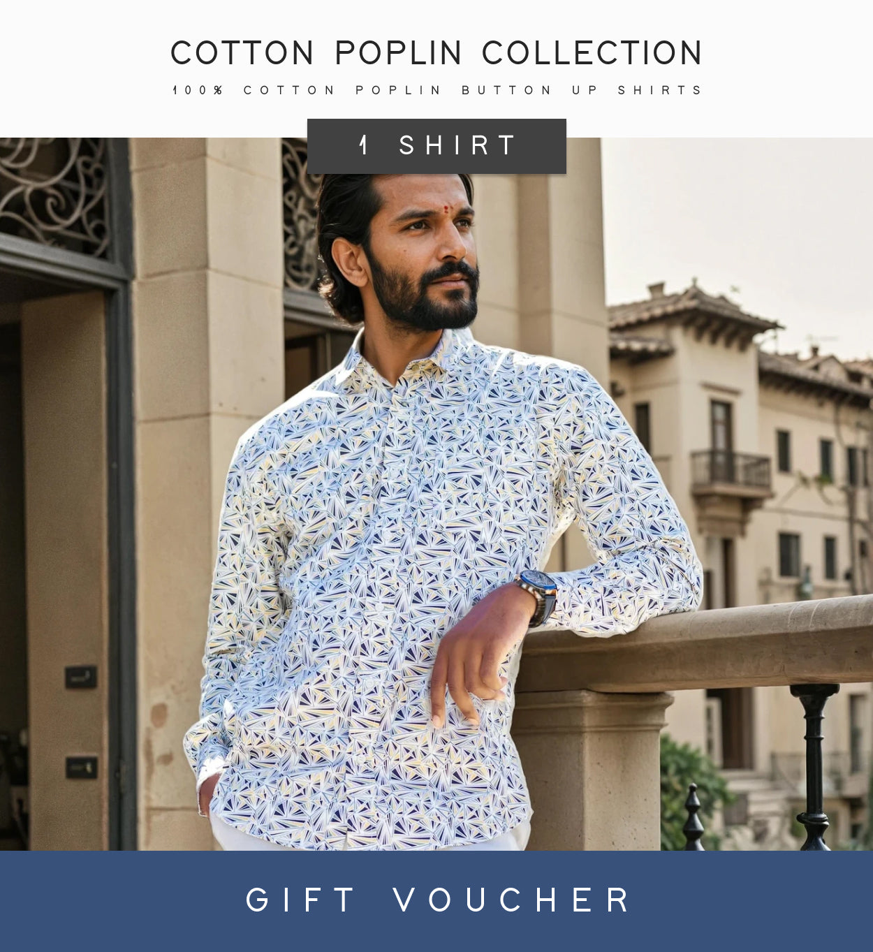1 x Cotton Poplin Gift Voucher