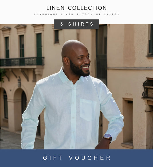 3 x Premium Linen Shirt Gift Voucher