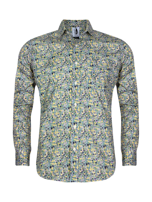 Blue Mirage - Premium 100% Cotton Poplin Shirt