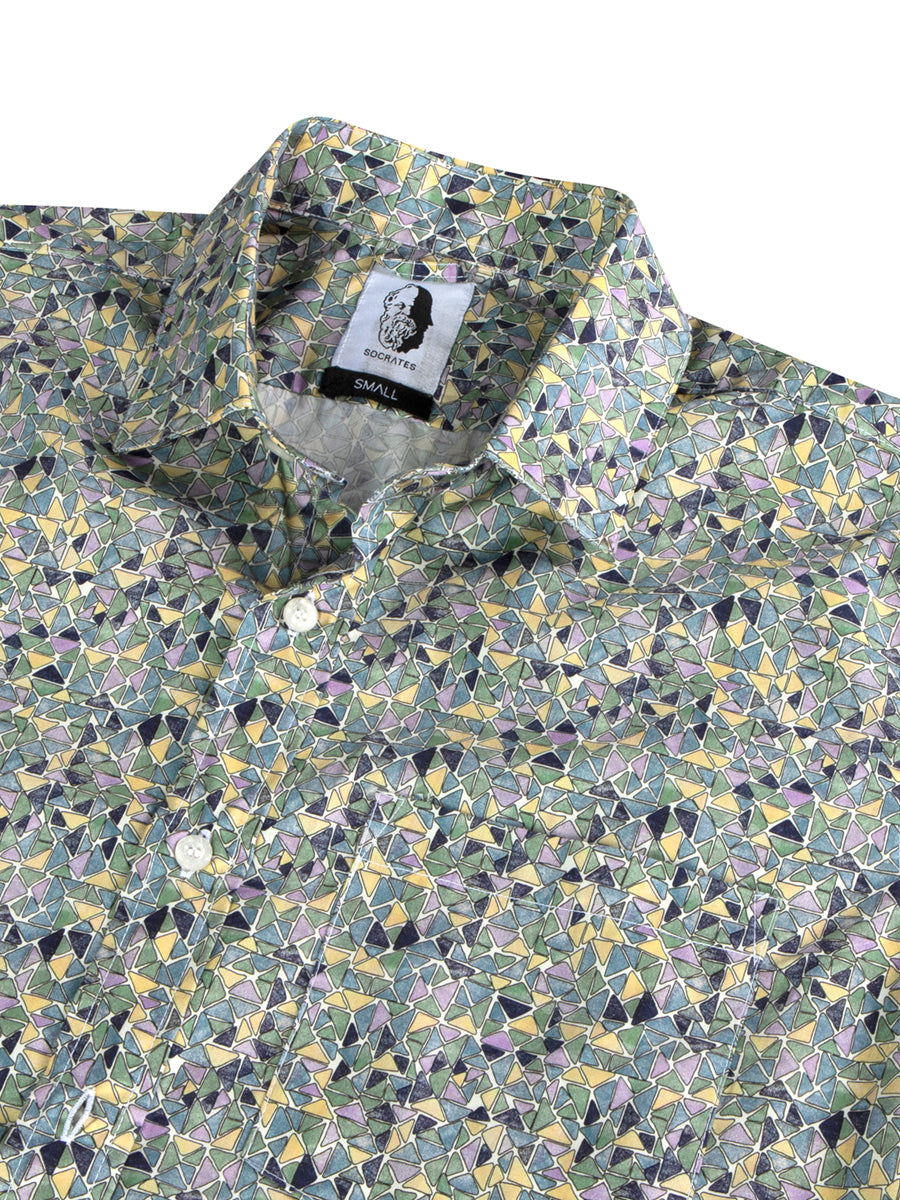 Blue Mirage - Premium 100% Cotton Poplin Shirt