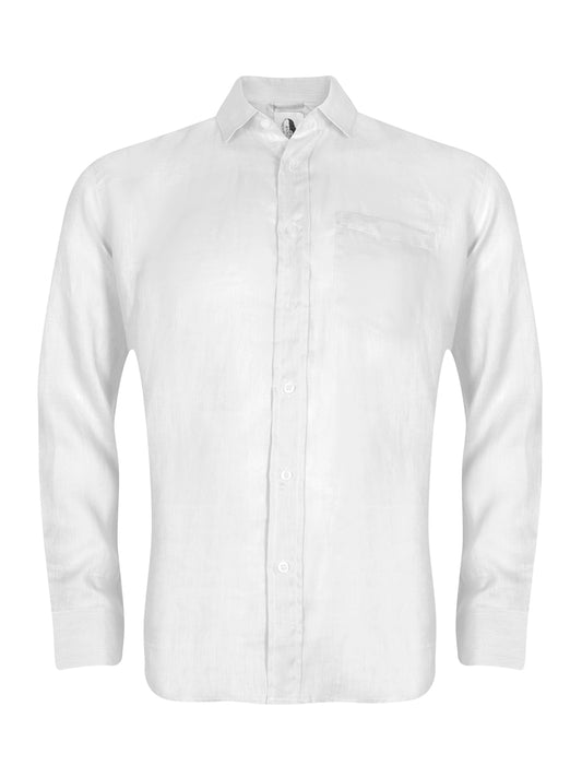 Linen White - Premium 100% Linen Shirt