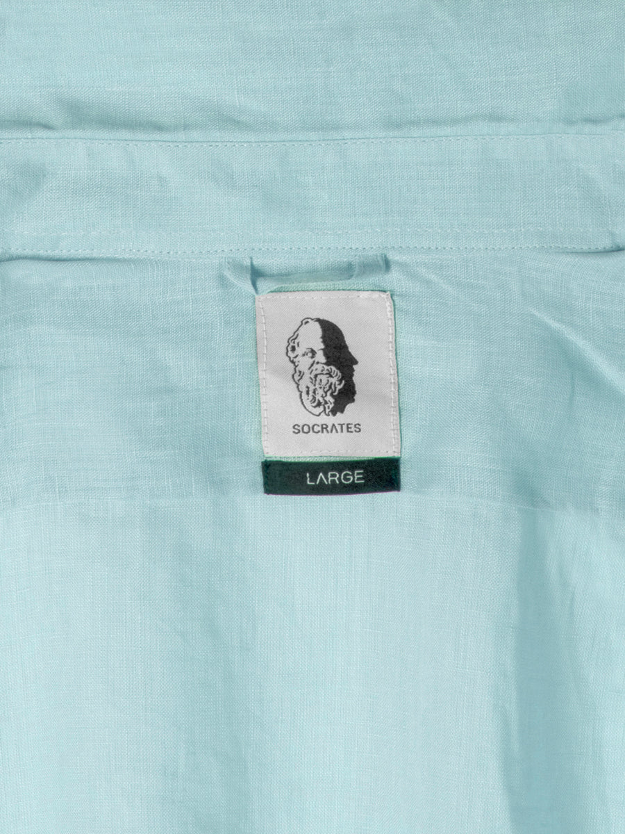 Linen Mint - Premium 100% Linen Shirt