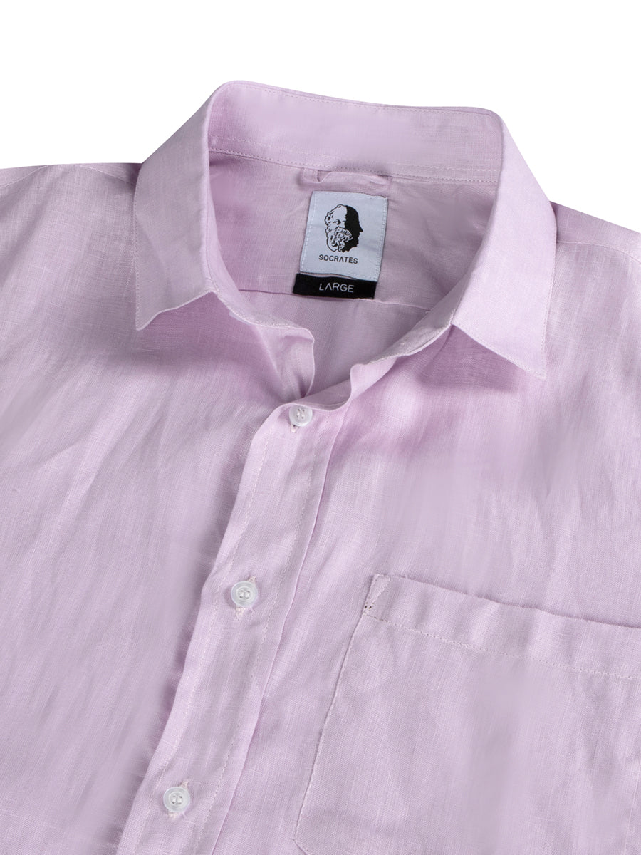 Linen Lilac - Premium 100% Linen Shirt
