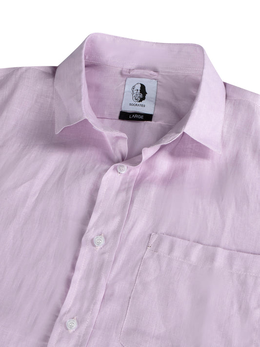 Linen Lilac - Premium 100% Linen Shirt