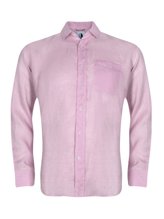 Linen Blush - Premium 100% Linen Shirt