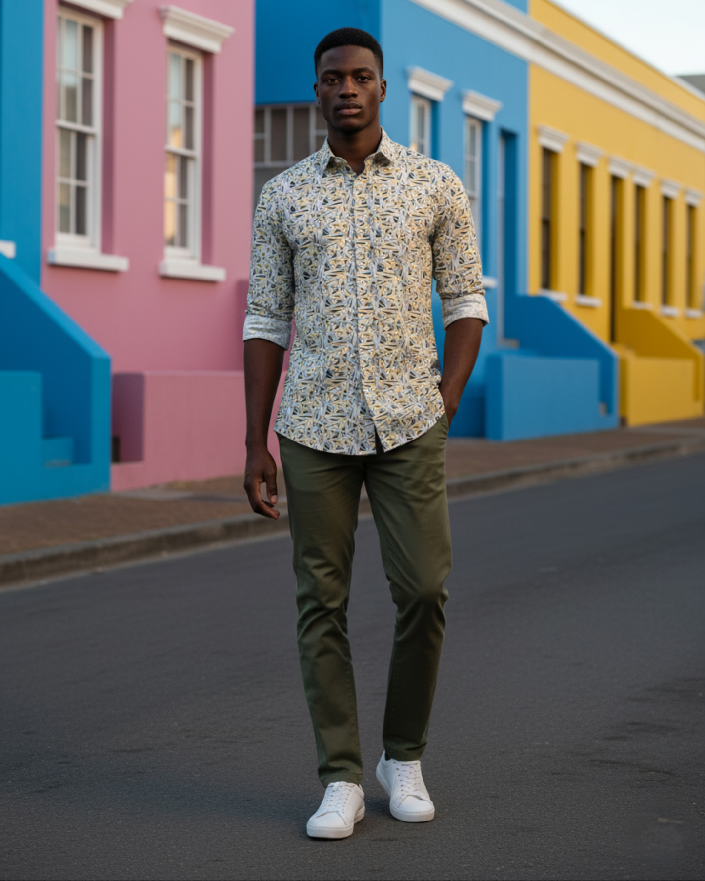 Golden Apex - Premium 100% Cotton Poplin Shirt