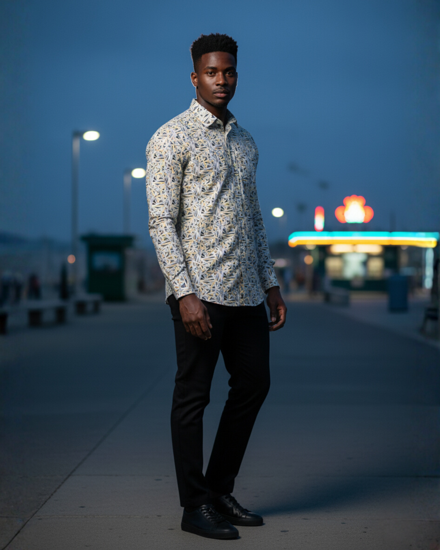 Golden Apex - Premium 100% Cotton Poplin Shirt