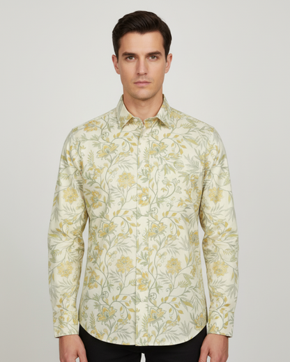 Eden Bloom - Premium 100% Cotton Poplin Shirt