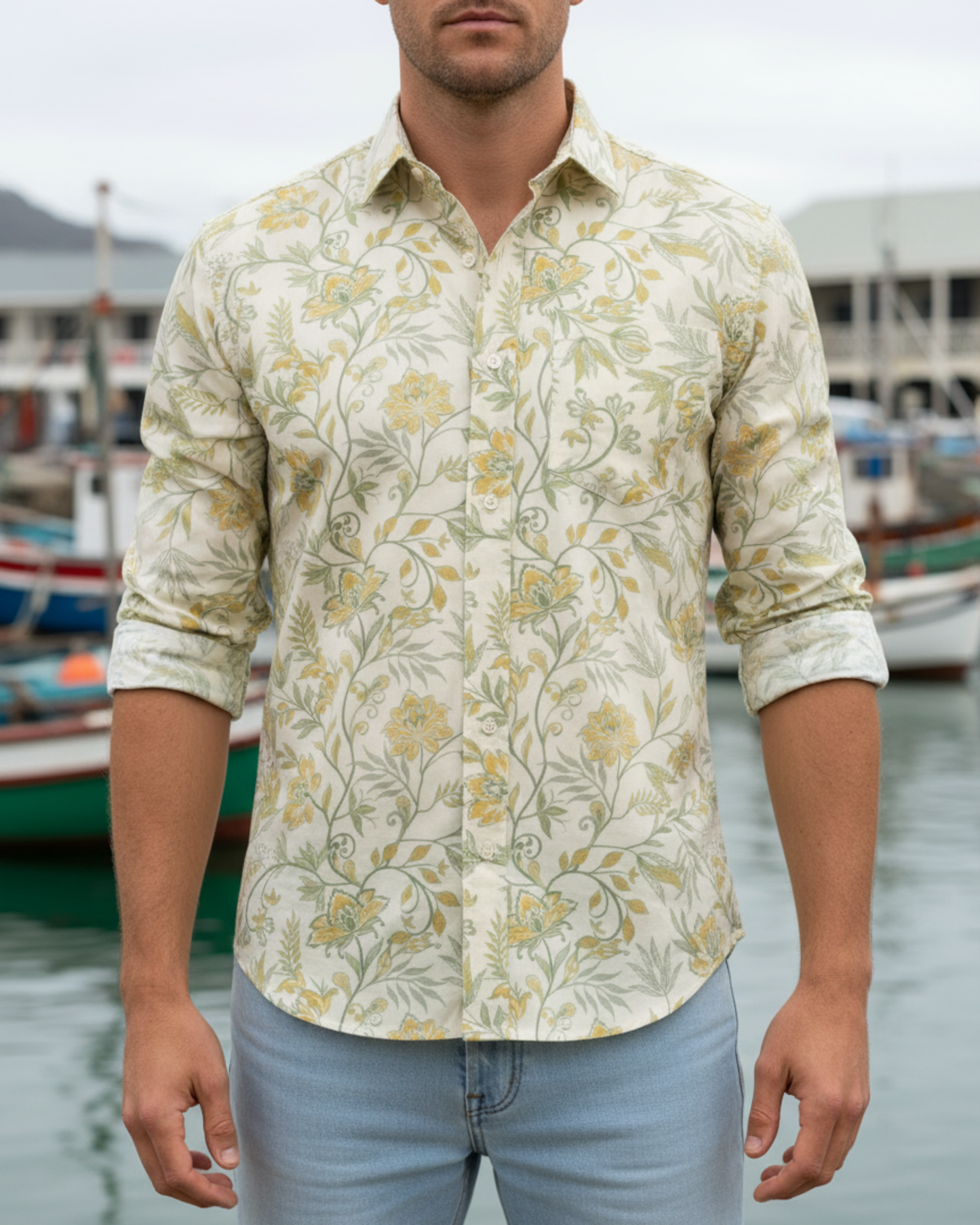 Eden Bloom - Premium 100% Cotton Poplin Shirt