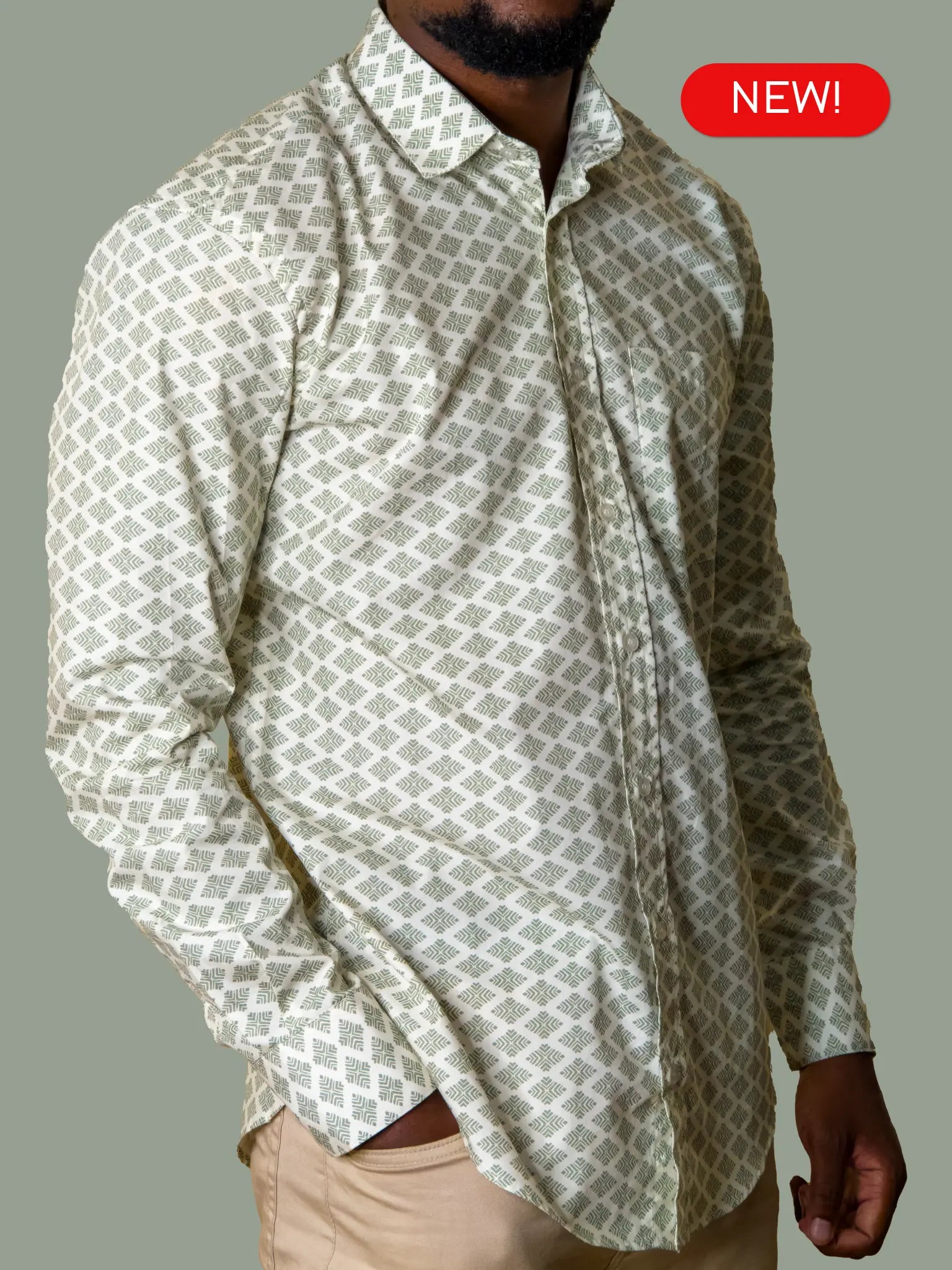 100% Cotton Poplin Button up Shirt for men - Socrates Menswear New Designs