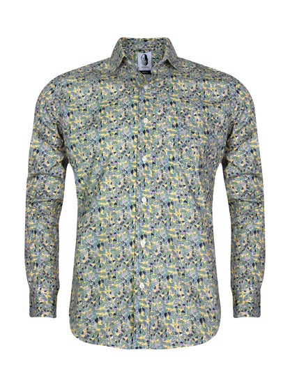 Blue Mirage - Premium 100% Cotton Poplin Shirt